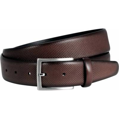 Lindenmann pánský kožený opasek 21000392 tm. koňak