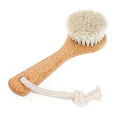 MKN kartáček na obličej koňský vlas dřevěný