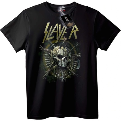 NOONEBRAND Тениска Slayer Череп - 2XL, White