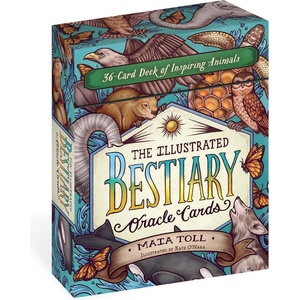 Storey Оригинални карти Оракул Illustrated Bestiary Oracle - Maia Toll, Kate O`Hara