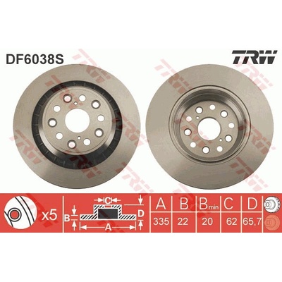 TRW KFZ Ausruestung GmbH DF6038S