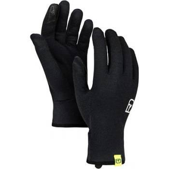 Ortovox pánské merino rukavice 185 Rock'N'Wool Glove Liner M black raven