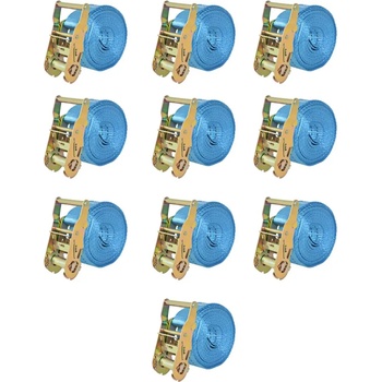 vidaXL 142655 6 m 2000 kg 10 pcs