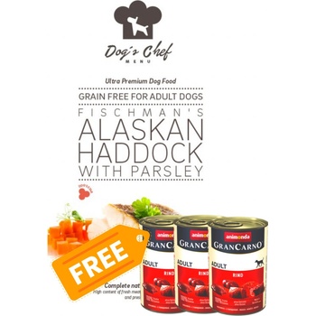 Dog's Chef Fischman’s Alaskan Haddock & Parsley 15 kg