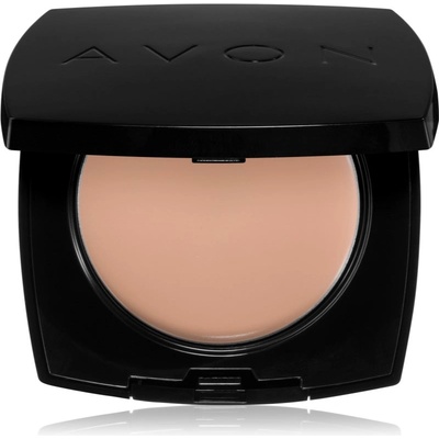 Avon True Colour крем фон дьо тен с пудра ефект цвят 215P Ivory 9 гр