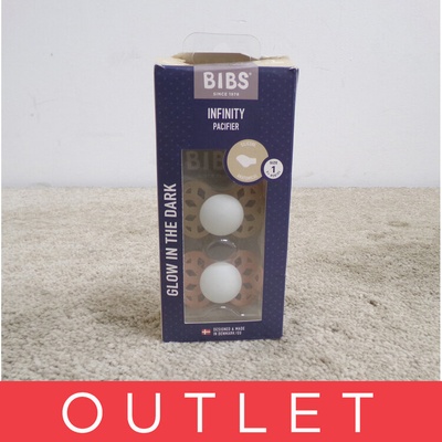 Bibs Infinity anatomické cumlíky silikon 2ks Vanilla nočný Blush nočný