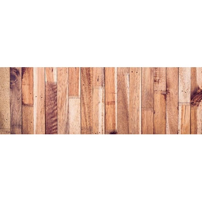 Dimex KI180-086 Samolepící fototapeta do kuchyně Timber wall rozměry 180 x 60 cm