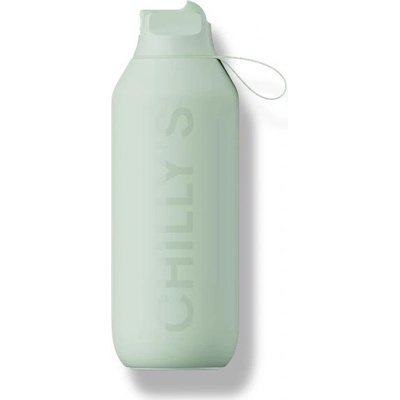 Chilly's Bottles Termoláhev jemná zelená edice Series 2 Flip 500 ml