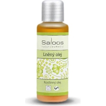 Saloos ľanový rastlinný olej lisovaný za studena 50 ml