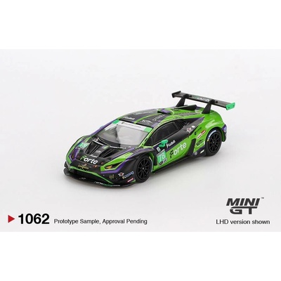 MINI GT Lamborghini Huracán GT3 EVO2 78 Forte Racing 2024 IMSA Daytona 24 Hrs 1:64
