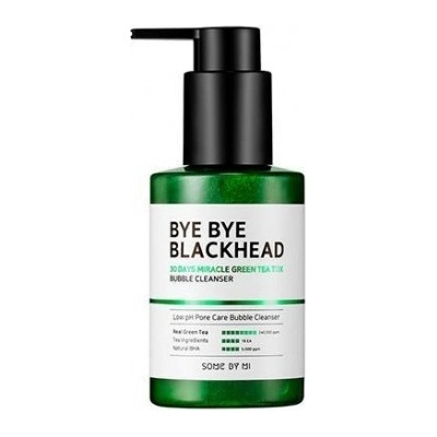 Some By Mi Bye Bye Blackhead 30 Days Miracle Green Tea Tox Bubble Cleanser 120 g
