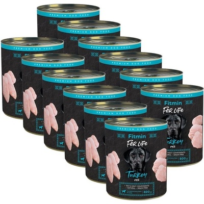 Fitmin For Life Adult Turkey paté 12 x 800 g