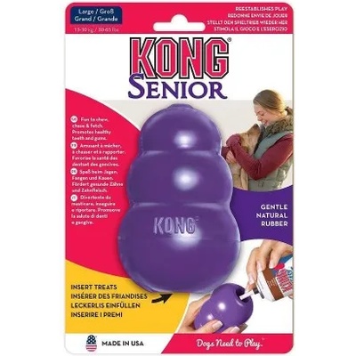 KONG senior large - играчка за куче от гума - САЩ - kn1e