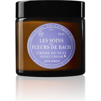 Les Fleurs de Bach noční krém s Bachovými květy anti-stress 60 ml