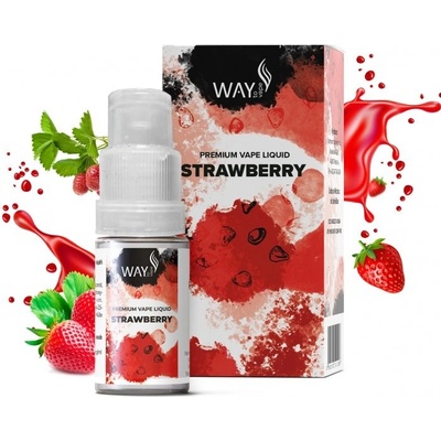 WAY to Vape Strawberry 10 ml 3 mg