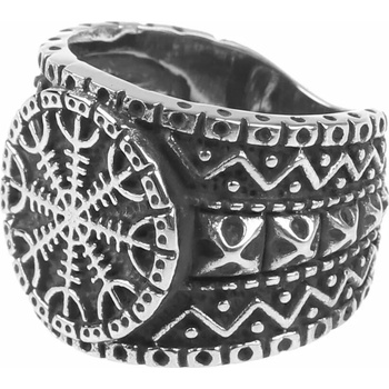 Image 1 of ETNOX Пръстен ETNOX - Aegishjalmur - SR5908