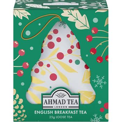 AHMAD TEA Winter bloom tree english breakfast sypaný čierny čaj 25 g