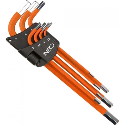 Sada imbus klíčů NEO TOOLS 1,5-6 mm 09-517