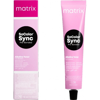 Matrix SoColor Sync Pre-Bonded Alkaline Toner Full-Bodied 6A Dunkelblond Asch 90 ml