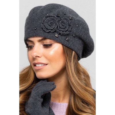 Kamea baret Barcelona šedá tmavě