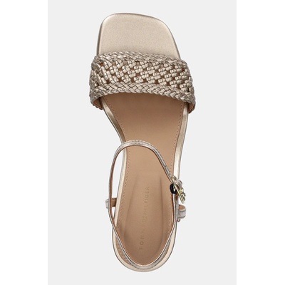 Tommy Hilfiger Сандали Tommy Hilfiger METALLIC LTHR KITTEN SANDAL (FW0FW08611)