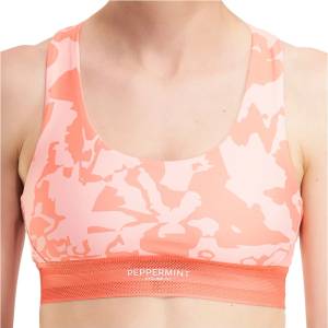 PEPPERMINT Дамски спортен сутиен PEPPERMINT Women's Signature Sports Bra - Jam Grapefruit - размер XS (114-3733-0611)