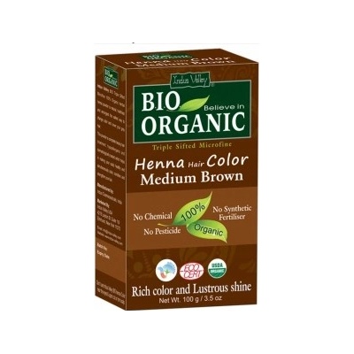Indus henna na vlasy Stredne hnedá 100 g