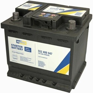Cartechnic 52Ah 470A right+