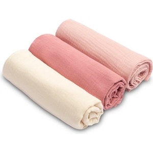 Sensillo Муселинови Пелени Uniform Pink 3 Броя 60x80см (SILLO-09917)