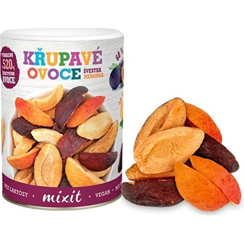 Mixit Švestka Meruňka křupavé ovoce 65 g