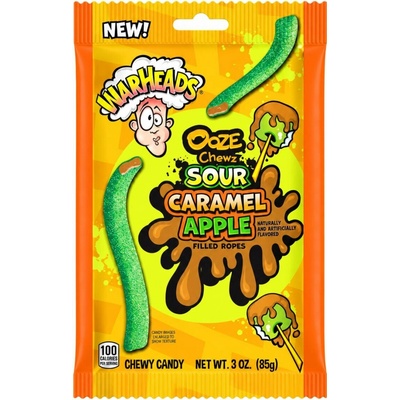 Warheads kyselé pendreky s příchutí karamelizovaného jablka 85 g