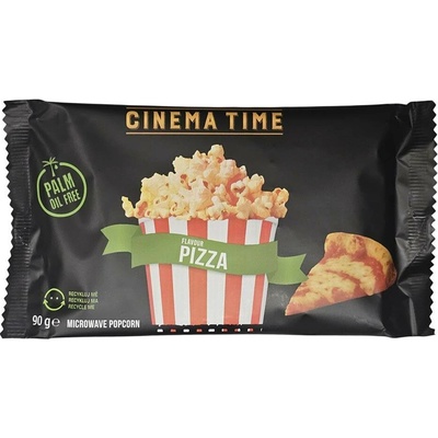 Cinema Time Pizza Premium Popcorn do mikrovlnky 90 g