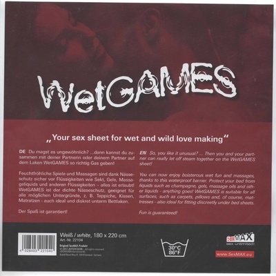 JoyDivision WetGames Sex-Laken