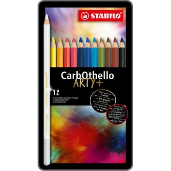 STABILO Pastely CarbOthello/12ks plech