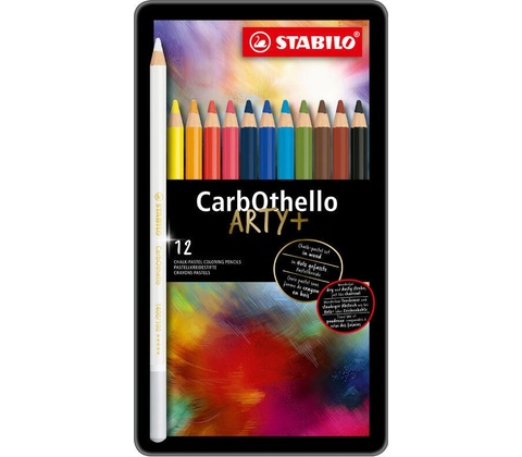 STABILO Pastely CarbOthello/12ks plech
