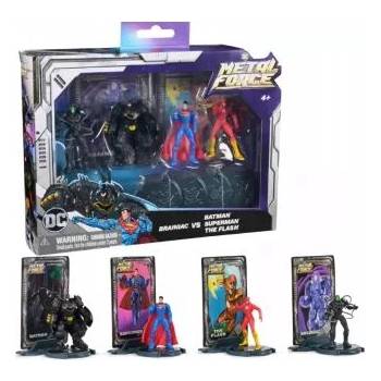 Spin Master DC Comics Metal Force: комплект колекционерски фигурки от 4 части с монети