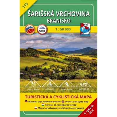 TM 115 Šarišská Vrchovina - Branisko - Bachureň