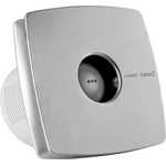 CATA CATA Вентилатор X-MART10 ф100мм, цвят Инокс, 98м3/ч, 15W, 38dB комплект с клапа - C01040000 (C01040000)