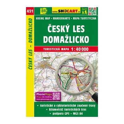 ST 431 Český les Domažlicko 1:40 000 – Zbozi.Blesk.cz