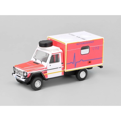 Schuco MercedesBenz GClass 1980 Red Cross Sanitka 1:87