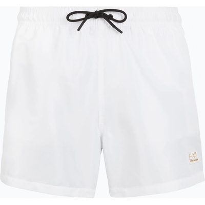 Giorgio Armani Мъжки EA7 Emporio Armani Gold Label Боксерки за плуване бели