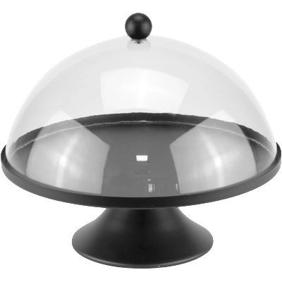 Horecano HORECANO-HELLA BLACK-Стойка за блок маса с капак Ø30xh27cm (HC-931494) (29C913-1) (242999-1) (01931494)