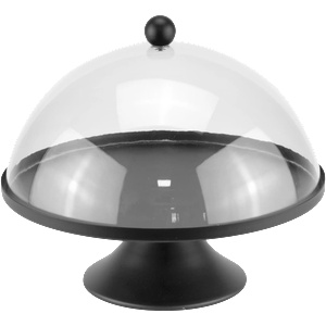 Horecano HORECANO-HELLA BLACK-Стойка за блок маса с капак Ø30xh27cm (HC-931494) (29C913-1) (242999-1) (01931494)