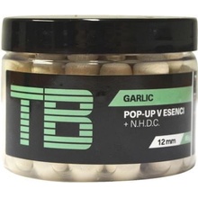 TB Baits Plávajúce boilies Pop-Up White Garlic + NHDC 65g 16mm