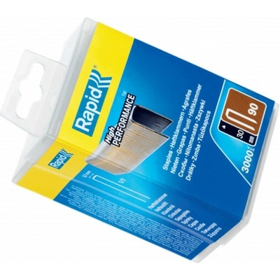Spony TYP90 30mm 3000ks blister RAPID