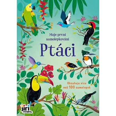 Moje první samolepkování ptáci