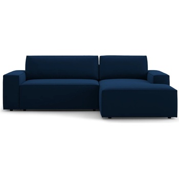 Micadoni Тъмносин кадифен разтегателен с място за съхранение ъглов диван (десен ъгъл) Jodie - Micadoni (MIC_RCF_51_F1_JODIE4)