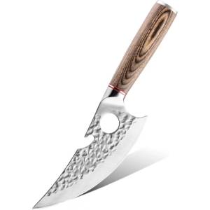 HARAHU Кухненски нож за рязане se-35045 - Кафяв kp35045