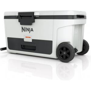 Ninja Хладилна кутия Ninja FrostVault FB265EUUKWH, 61.5 л, Пасивна, 97 кена, Поддържа лед до 6 дни, Сухо отделение, Колела, Бял (FB265EUUKWH)