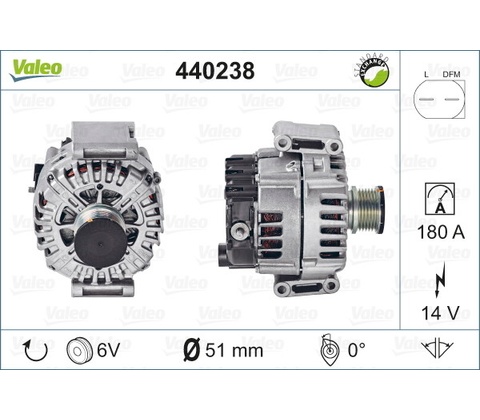 Alternátor VALEO 440238